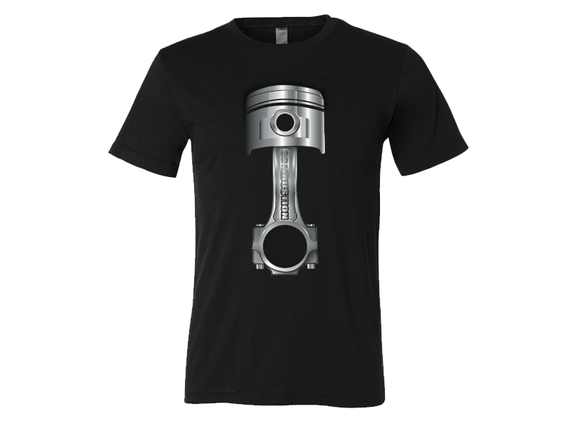 piston t shirt design