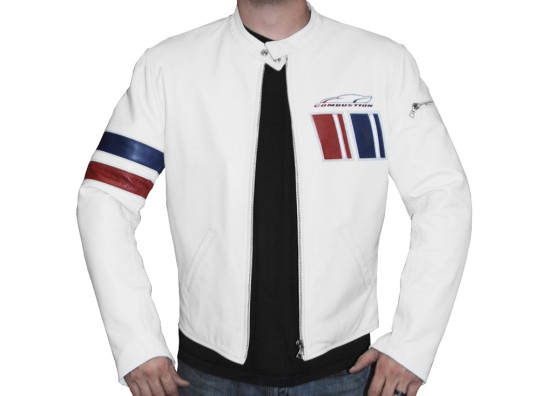 Salt Flat Jacket - White, Red and Blue